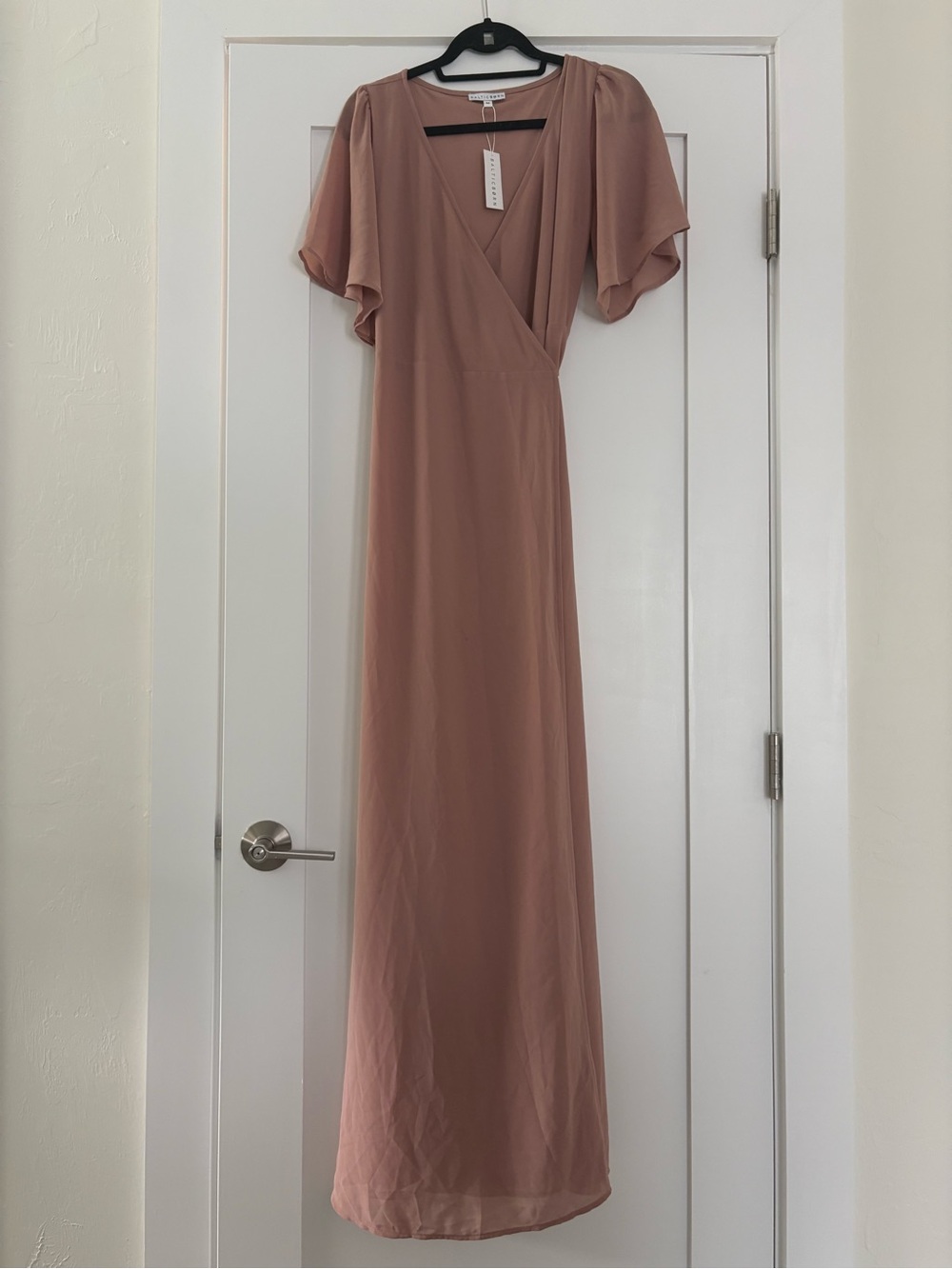 NWT Baltic Born Ivy Chiffon Maxi Wrap Dress